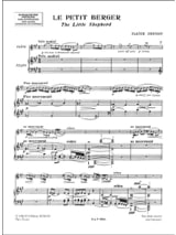 Le petit berger - Flûte et piano - DEBUSSY - Partition